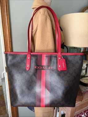 Coach Varsity Stripe bag